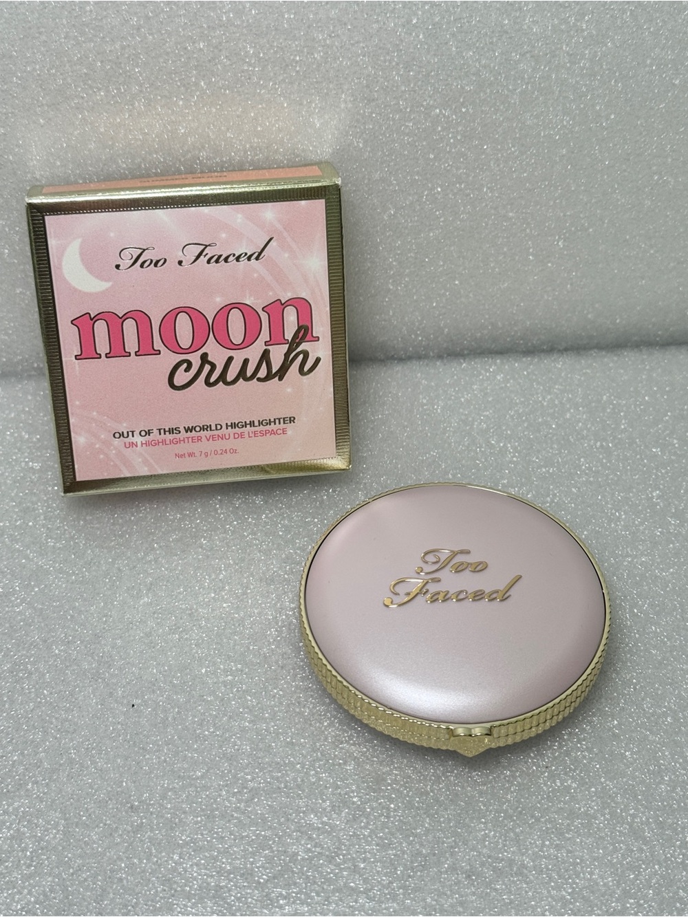 Brand New Too Faced Moon Crush Highlighter in Summer Moon